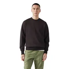 LEVIS - Polerón Hombre Authentic Crew Negro