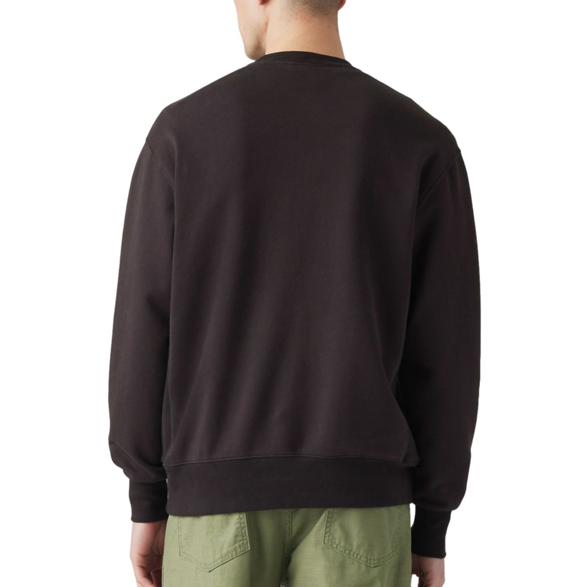 LEVIS - Polerón Hombre Authentic Crew Negro Levis