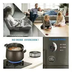 GENERICO - Cronometro Temporizador Cocina Digital Magnético Ajustable