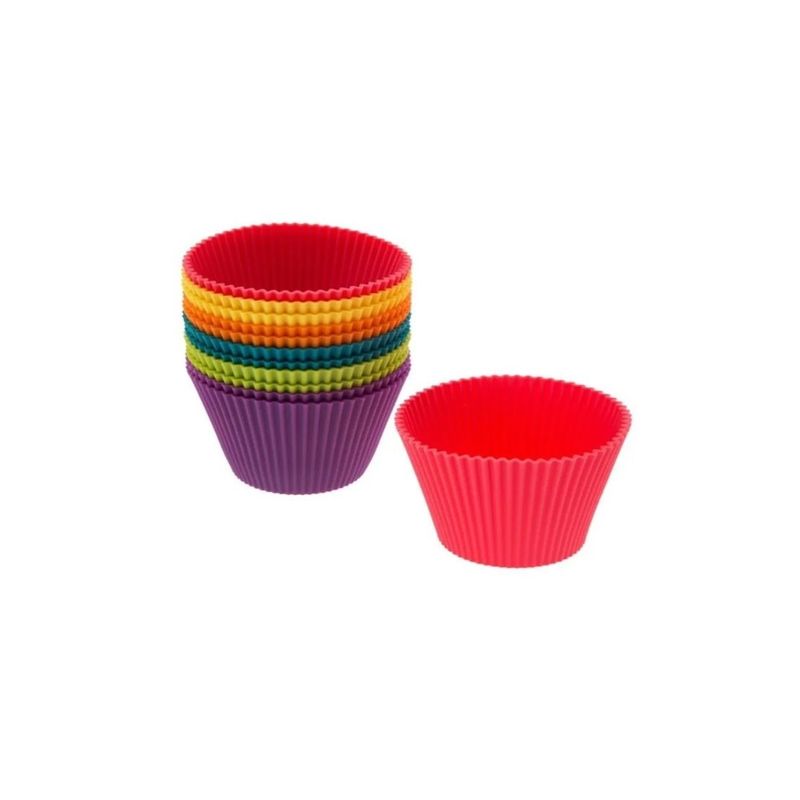 GENERICO - Set De Moldes Para Cupcake O Muffins Colores Azar