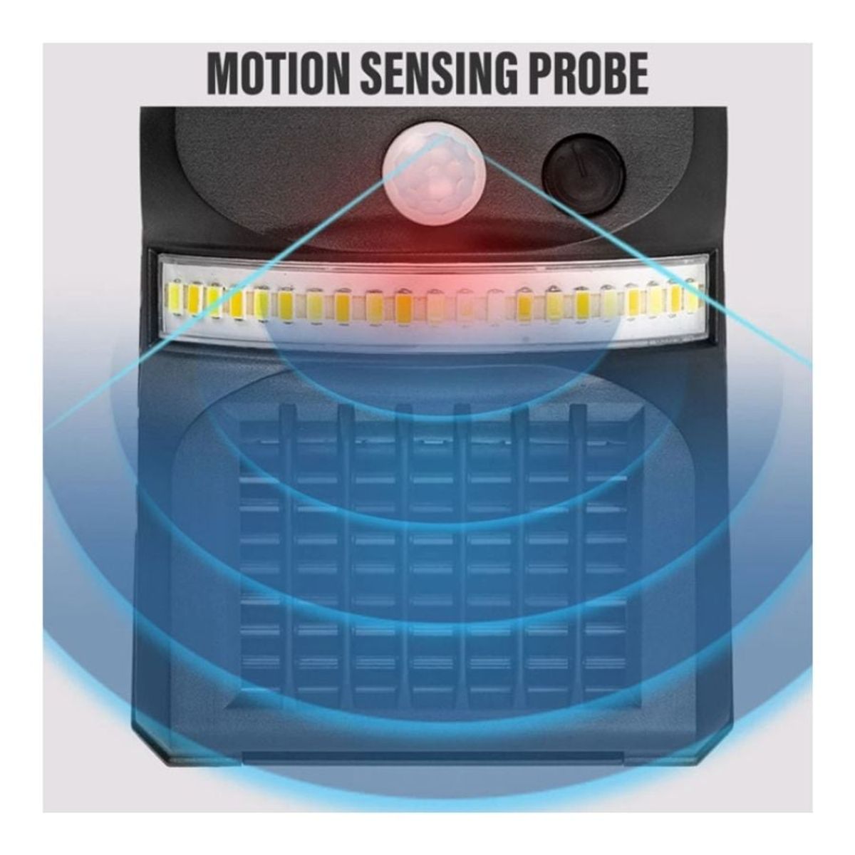 GENERICO - Aplique Solar Mata Mosquitos Led Sensor Inteligente W7912