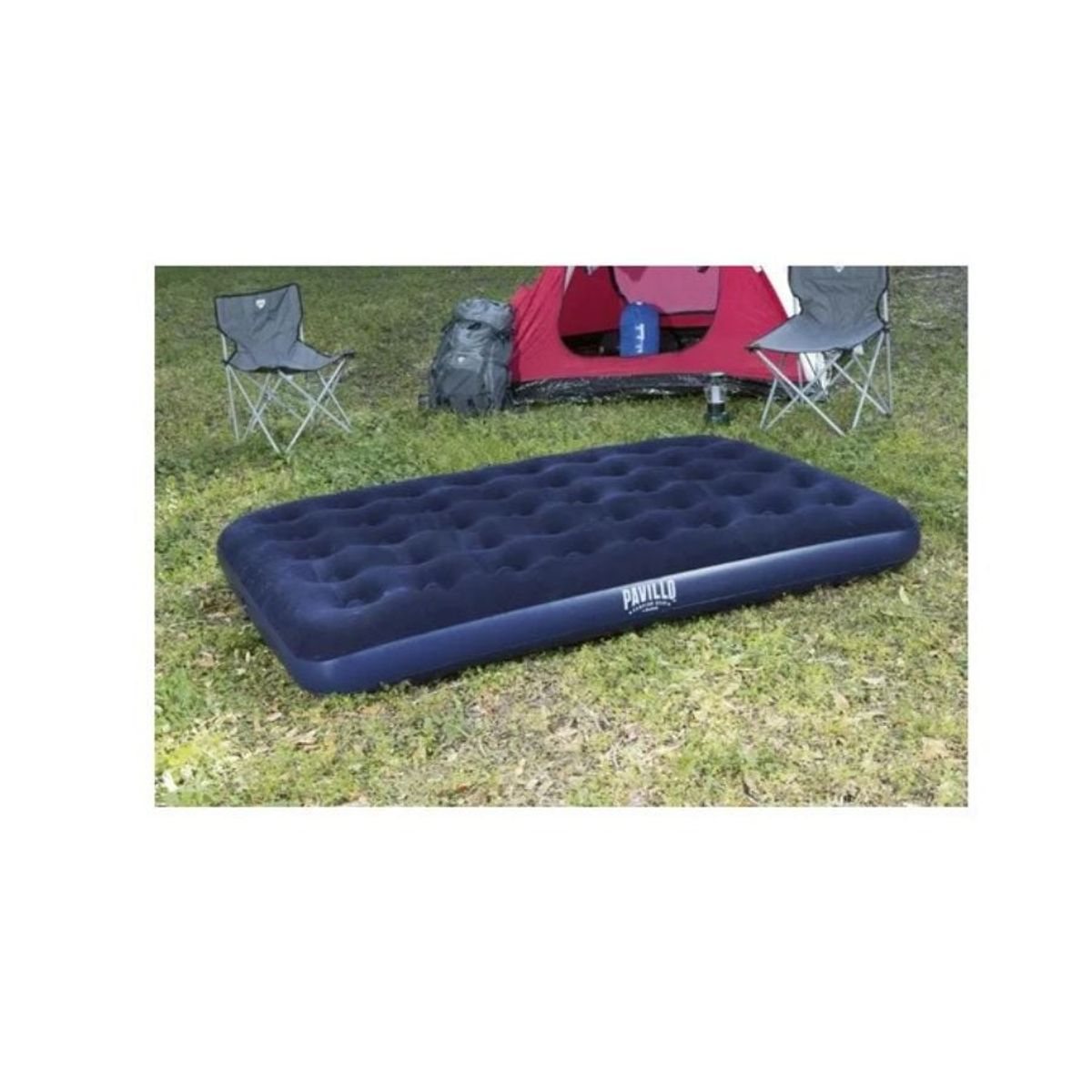 GENERICO - Colchón Inflable Bestway Doble De 191x137x22cm Azul