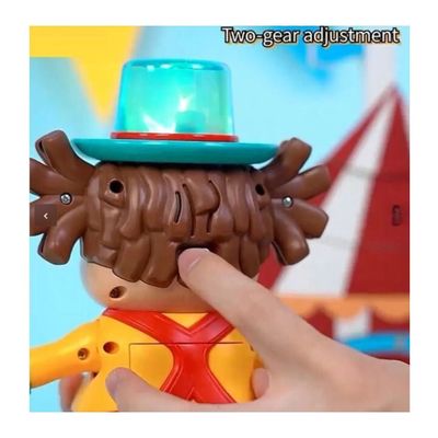 Imagen 2 del producto Juguete Robot Payaso Bailarín Electrónico Luz Y Sonido