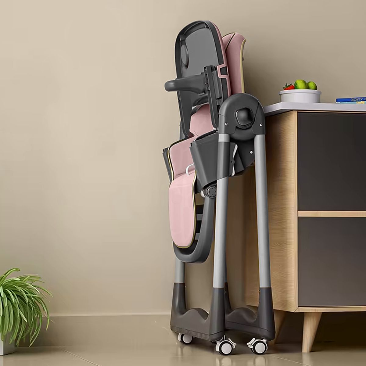 MUNDO ONLINE - Silla De Comer Plegable Respaldo Y Altura Ajustable S-330