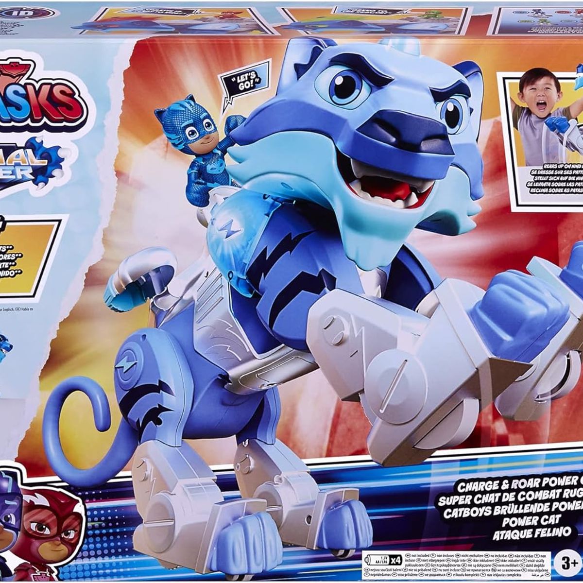 PJ MASKS - SET PJ MASKS ANIMAL POWER ATAQUE FELINO