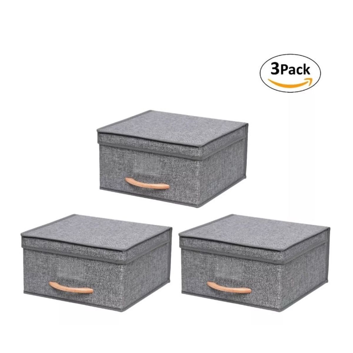 GENERICO - Pack 3 Cajas Organizadoras Plegables