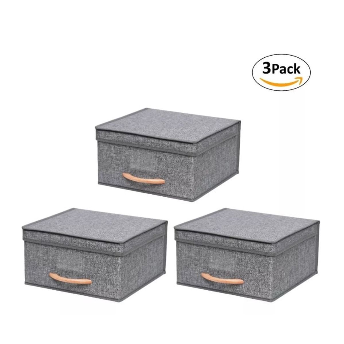 GENERICO - Pack 3 Cajas Organizadoras Plegables