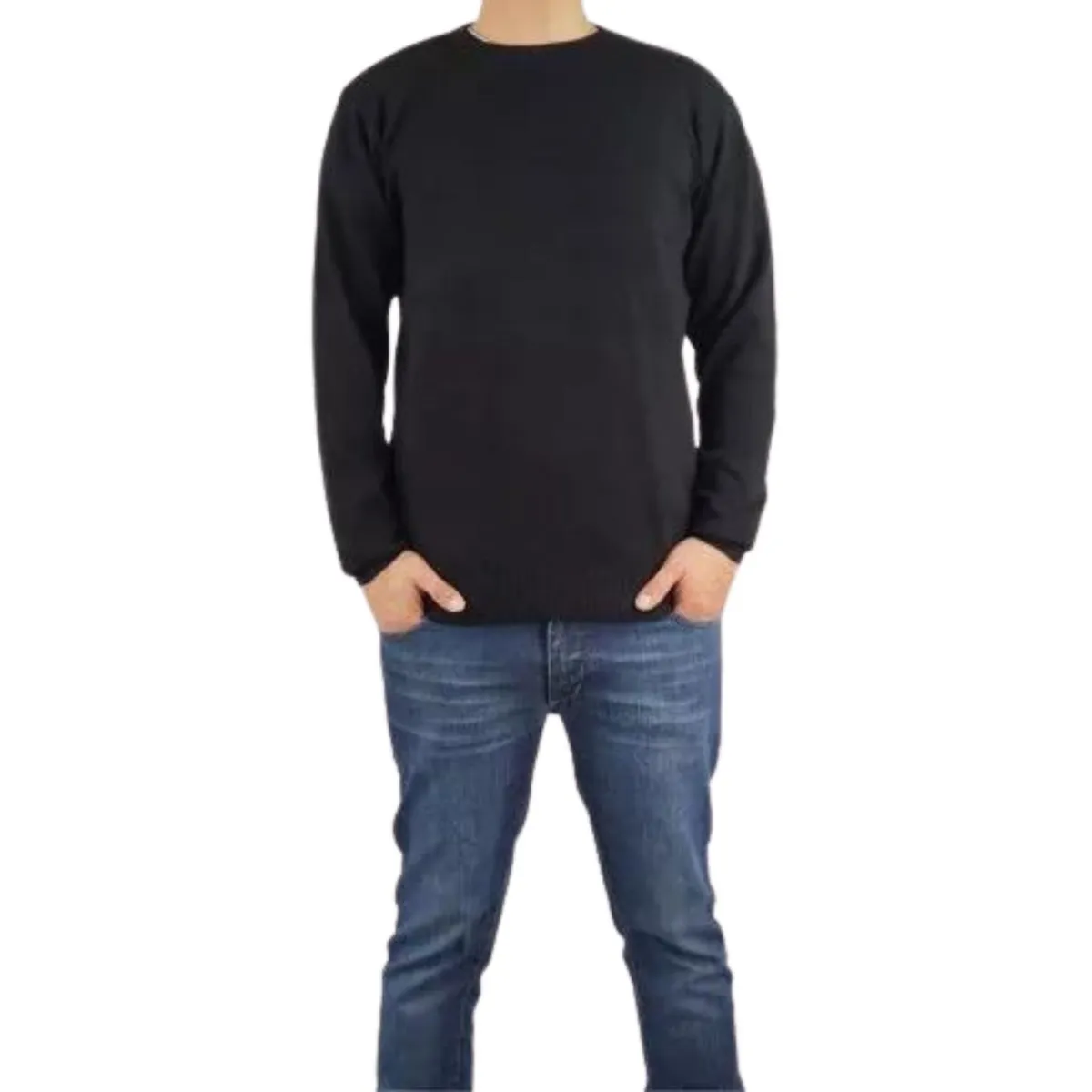 LIKE SHOP - Sweater Tejido Hombre Cuello Redondo Hilo 107