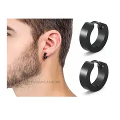 GENERICO - Pack 8 Pares Aretes Hombre Con Piercing