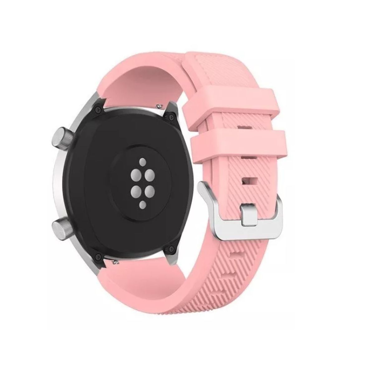 GENERICO - Correa De Silicona Para Samsung Galaxy Watchs3 -gt2 46mm 22m-ROSA