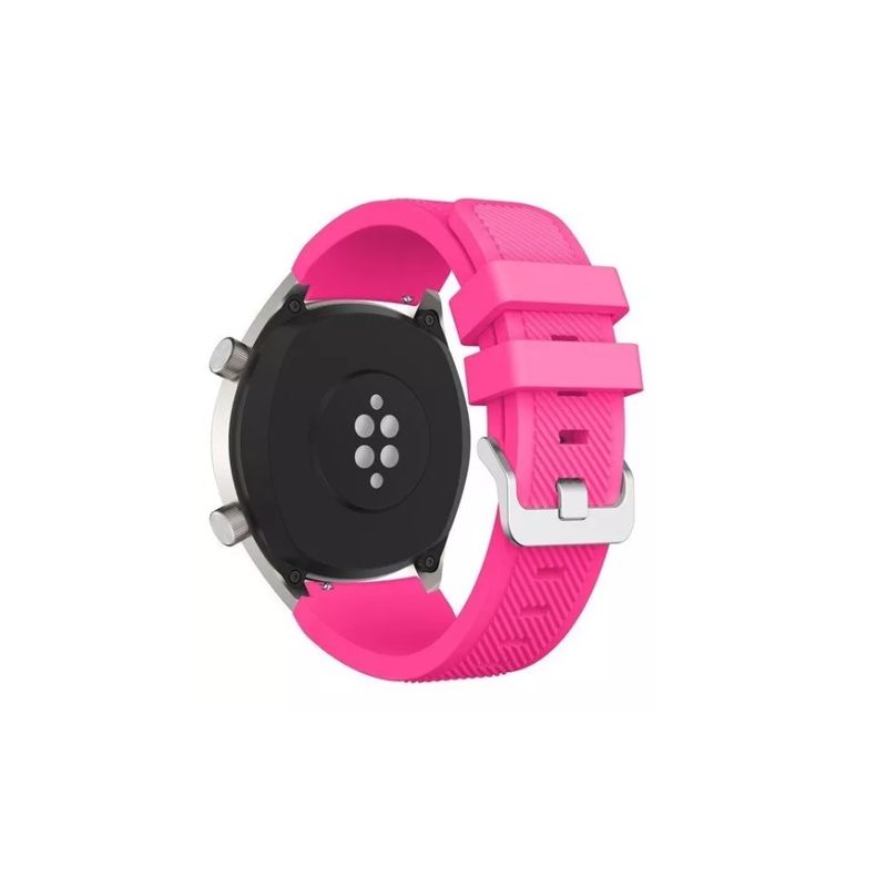 GENERICO - Correa De Silicona Para Samsung Galaxy Watchs3 -gt2 46mm 22m-FUSCIA