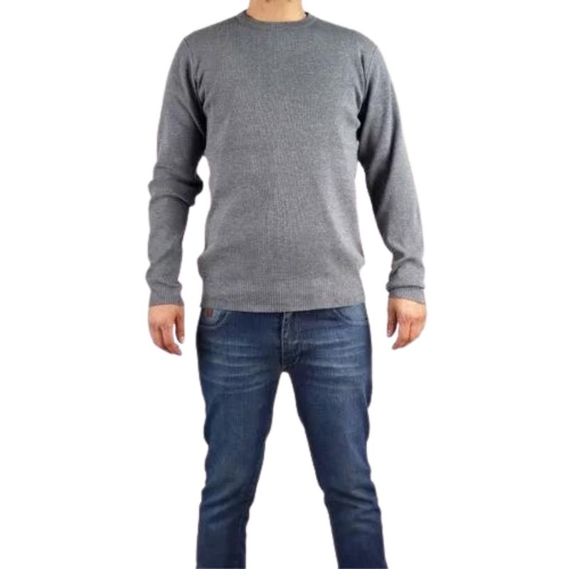 MPROPIA - Sweater Tejido Hombre Cuello Redondo Hilo 107.