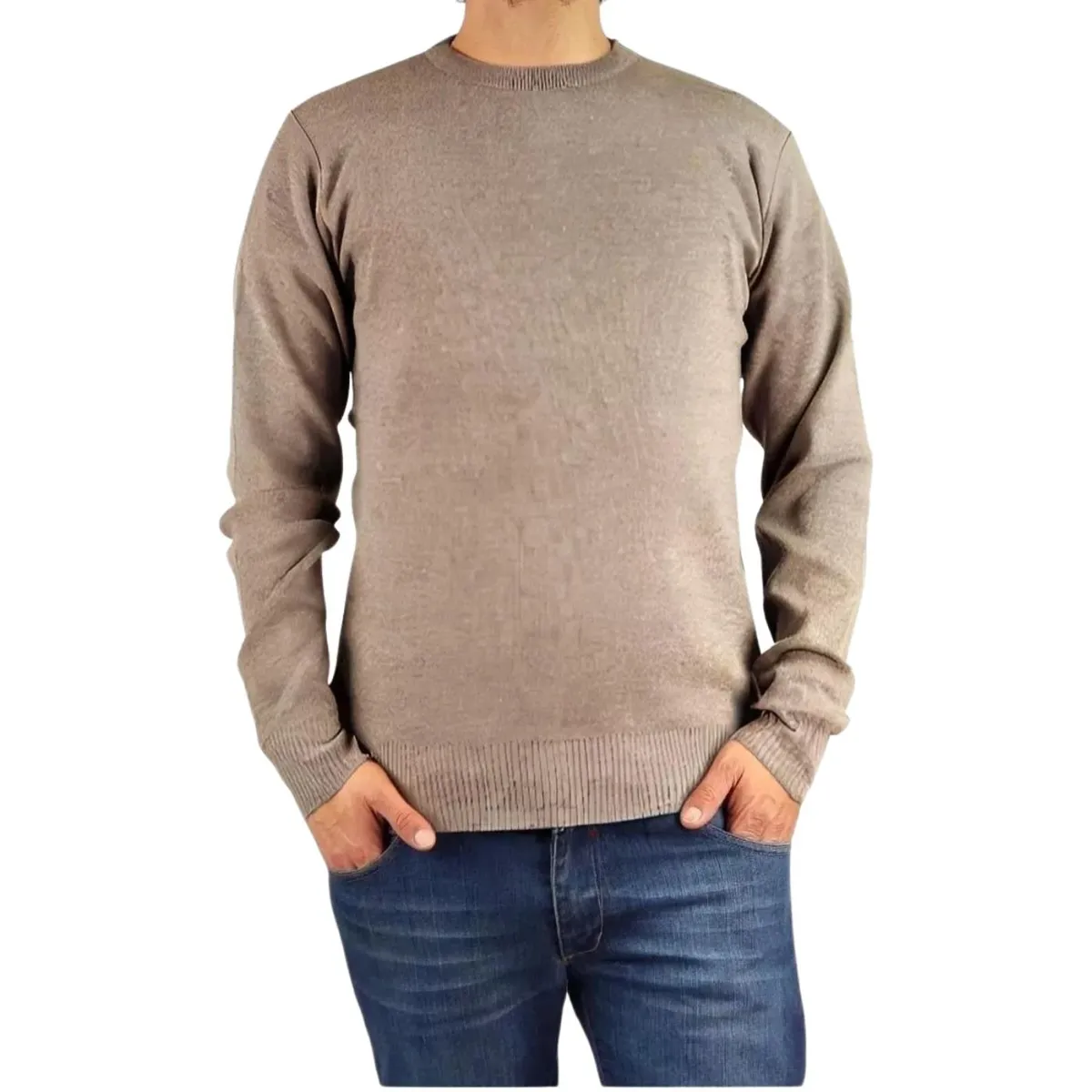LIKE SHOP - Sweater Tejido Hombre Cuello Redondo Hilo 107