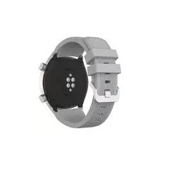 GENERICO - Correa De Silicona Para Samsung Galaxy Watchs3 -gt2 46mm 22m-GRIS