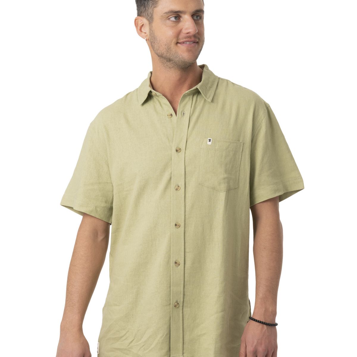 STOKED - Camisa Molusco Hombre Verde