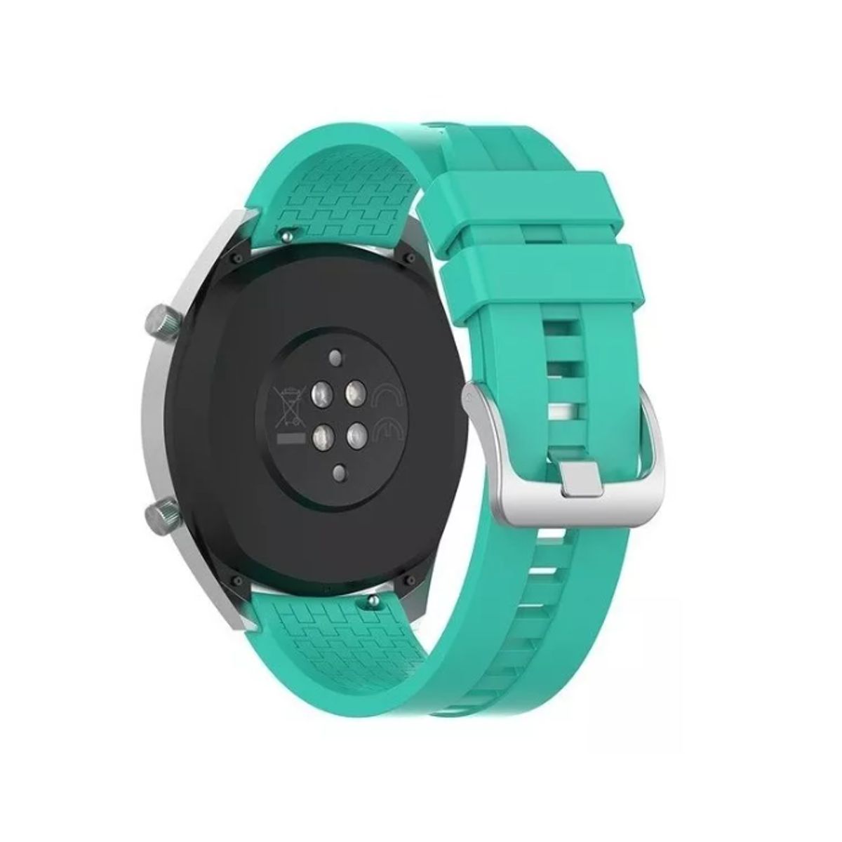GENERICO - Correa De Silicona Para Reloj Huawei Gt2 -gt -gt3 - 46 Mm-TURQ