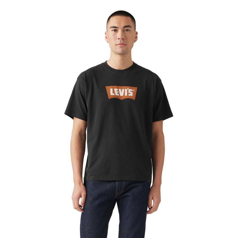 LEVIS - Polera Hombre Vintage Bw Graphic Tee Negro Levis