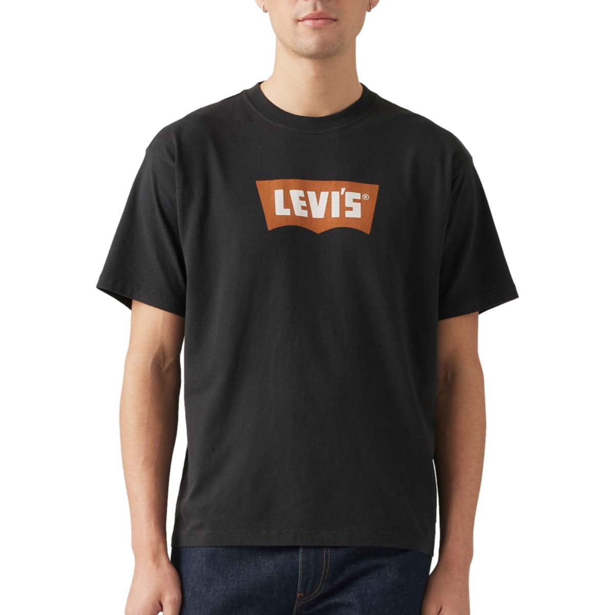 LEVIS - Polera Hombre Vintage Bw Graphic Tee Negro Levis