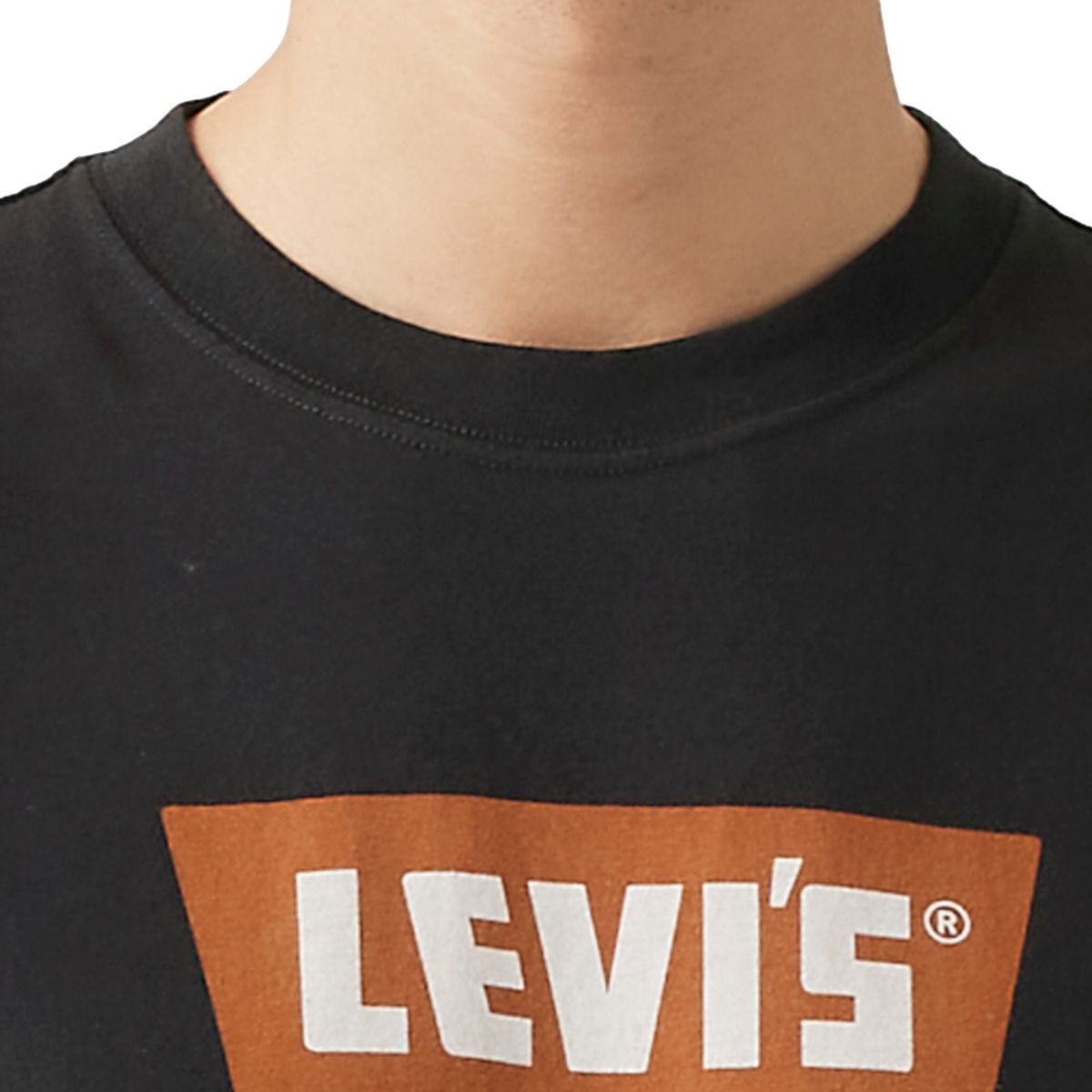 LEVIS - Polera Hombre Vintage Bw Graphic Tee Negro Levis