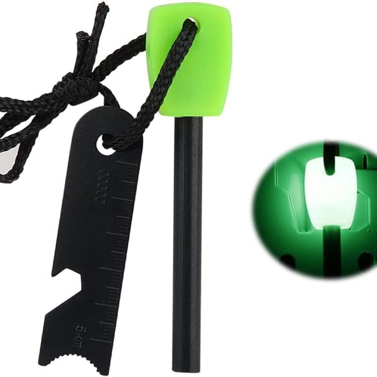 GENERICO - Pedernal Chispero Barra Magnesio Camping Supervivencia