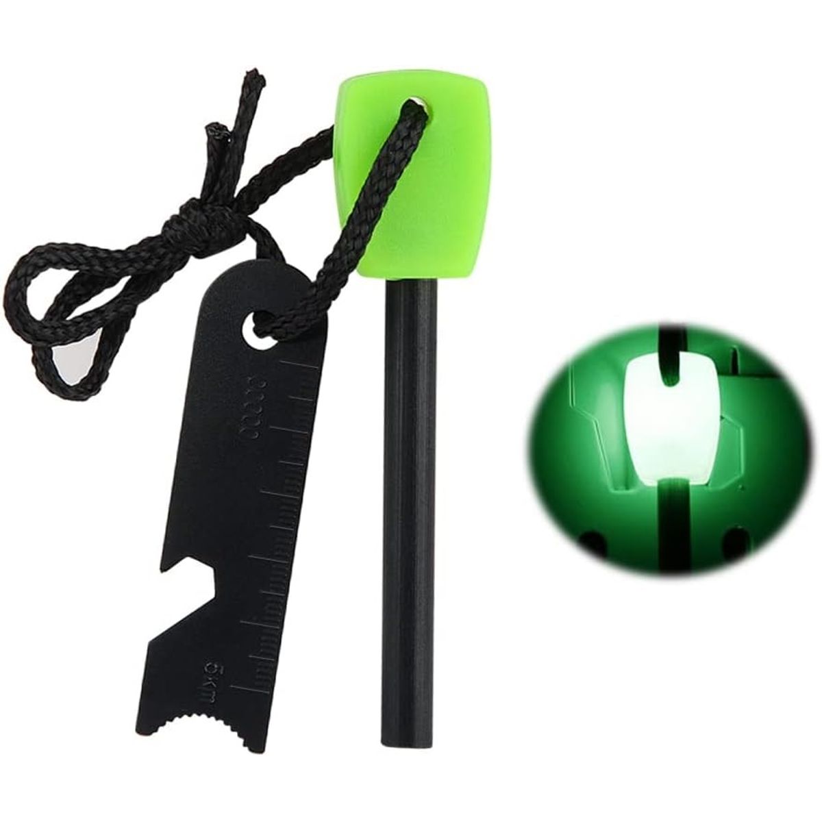 GENERICO - Pedernal Chispero Barra Magnesio Camping Supervivencia