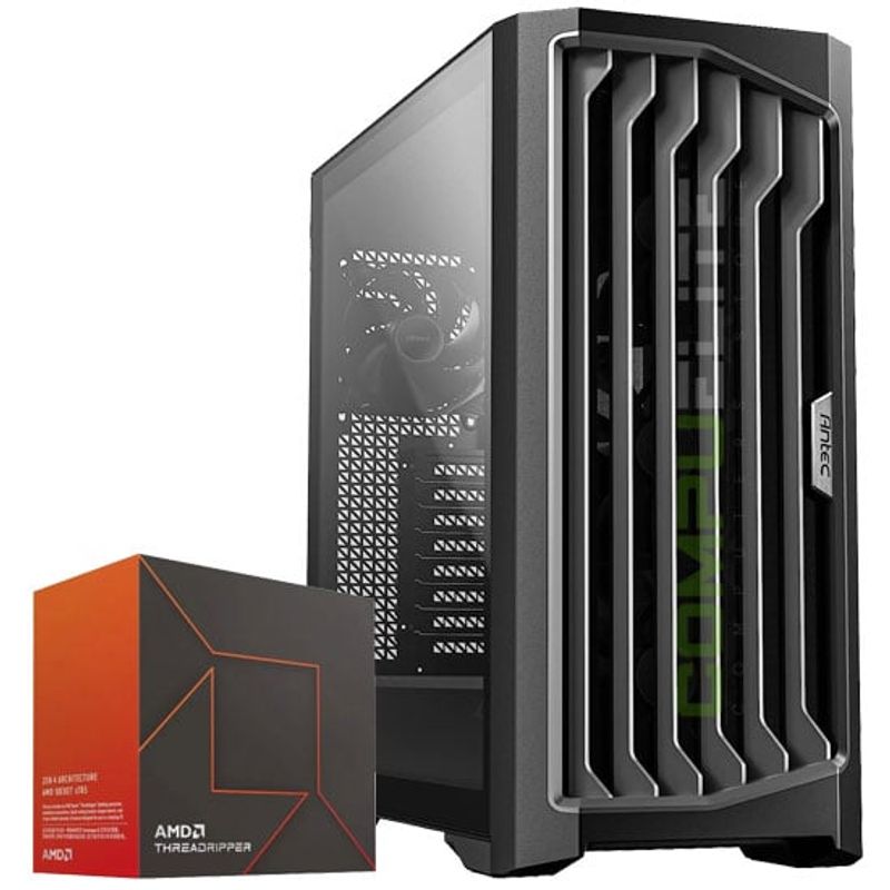 COMPU ELITE - PC WORKSTATION AMD Threadripper 7980X 64-Core + 128GB DDR5 ECC + RTX 4090 24GB