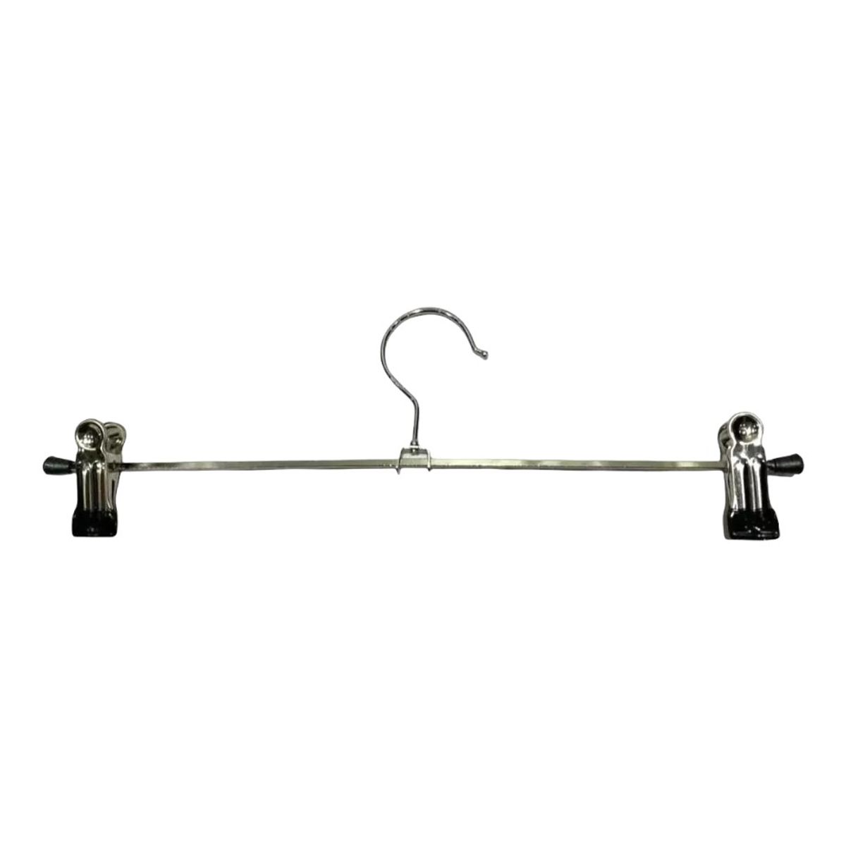 GENERICO - Pack 10 Ganchos Pinza Perrito Colgadores Goma Metal