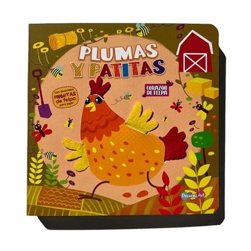 ANTARTICA LIBROS - Corazon De Felpa. Plumas Y Patitas