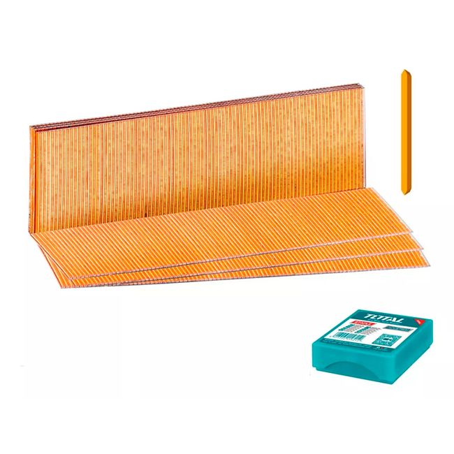 TOTAL TOOLS - Clavos Para Clavadora Pin Acabado 25mm 10000 Unds Total