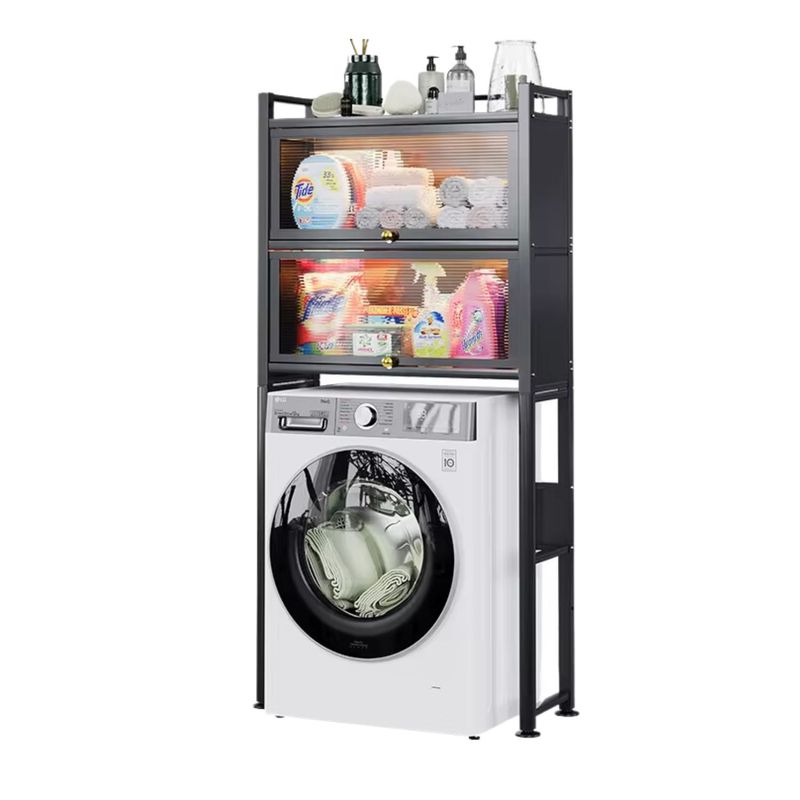 SANTU HOME & DECO - Mueble Organizador Repisa Para Lavandería Lavadora 2 Niveles.