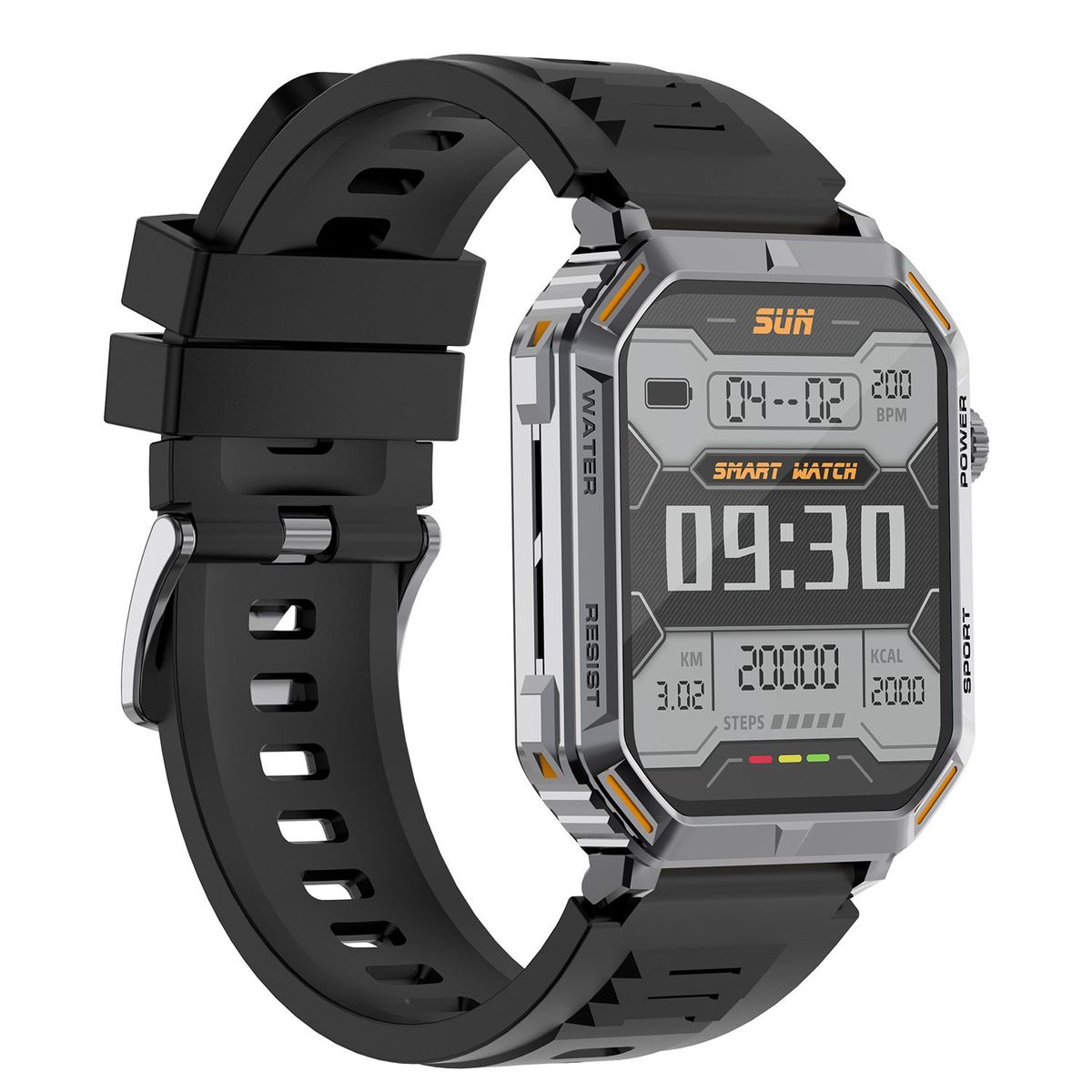 BLUEDREAMER - Reloj Inteligente Smartwatch Militar táctico exterior