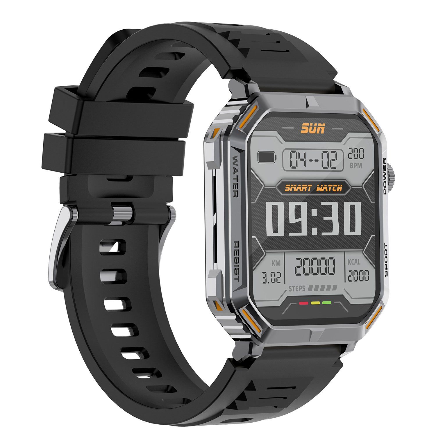 Reloj Inteligente Smartwatch Militar táctico exterior BLUEDREAMER