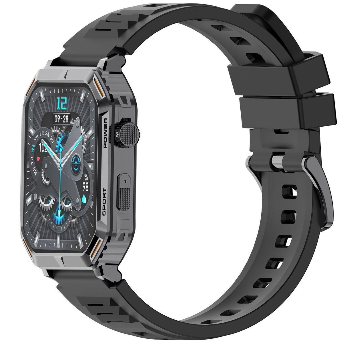 BLUEDREAMER - Reloj Inteligente Smartwatch Militar táctico exterior