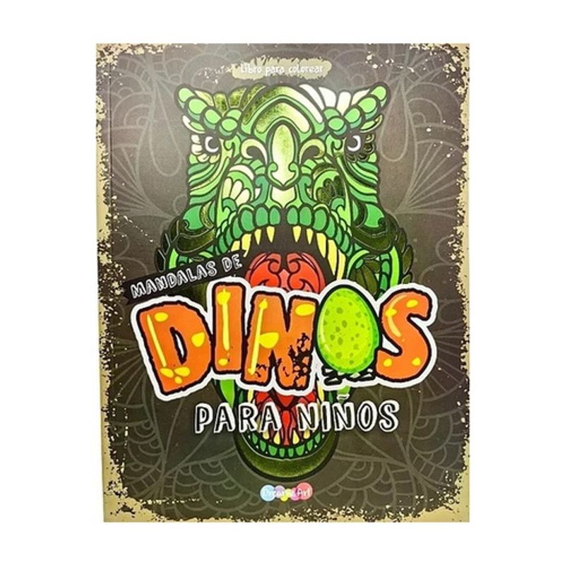 ANTARTICA LIBROS - Mandalas De Dinos Para Niños. Colores Y Emociones