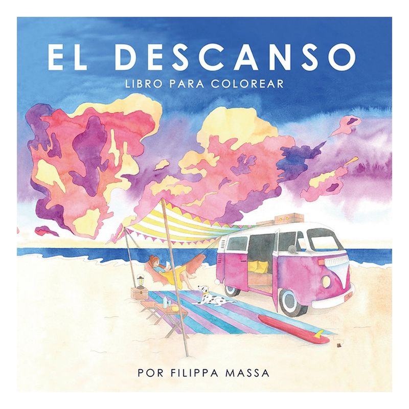 ANTARTICA LIBROS - El Descanso. Libro Para Colorear