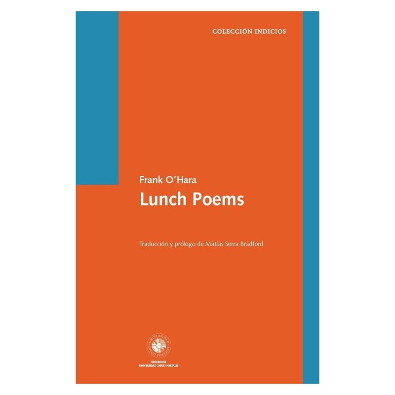 ANTARTICA LIBROS - Lunch Poems - O HARA, FRANK