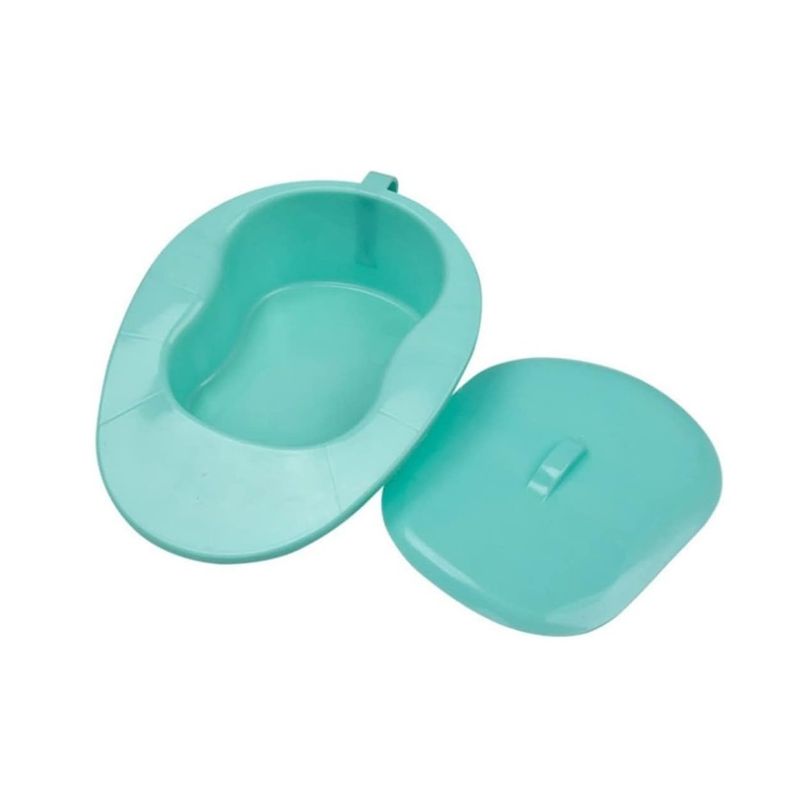 GENERICO - Chata Urinario Pato Plástica Con Tapa Urinal Ergonómica Verde