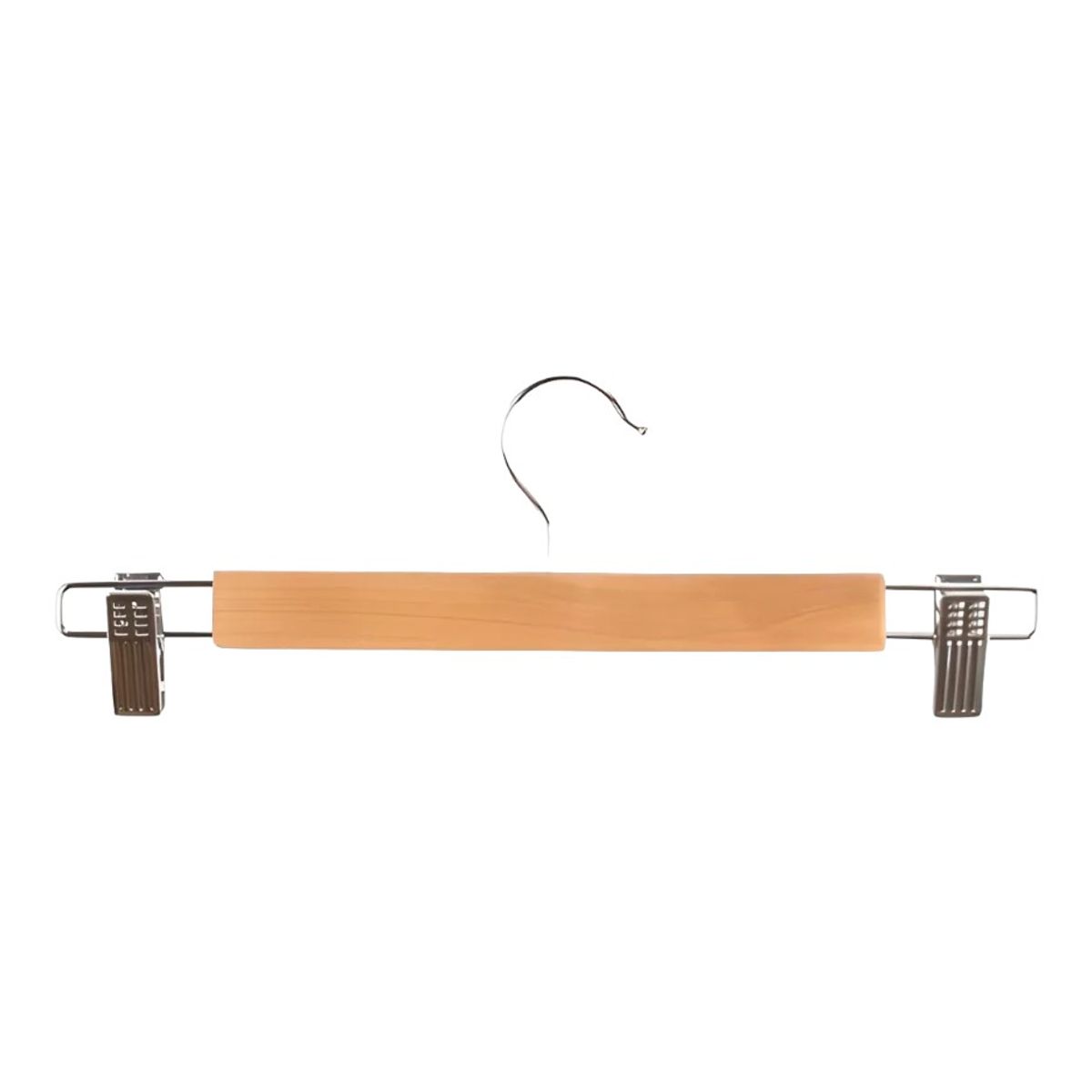 GENERICO - Pack De 10 Ganchos Para Pantalón De Madera Con Perritos Ibm