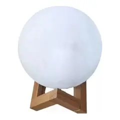ROZENBERG SPA - Humidificador Difusor De Aire Forma De Luna 3D Luz Led