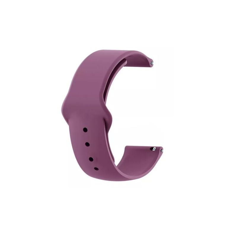 GENERICO - Correa De Silicona Para Samsung Gear S3 Classic 46mm - 22mm-VIOLETA