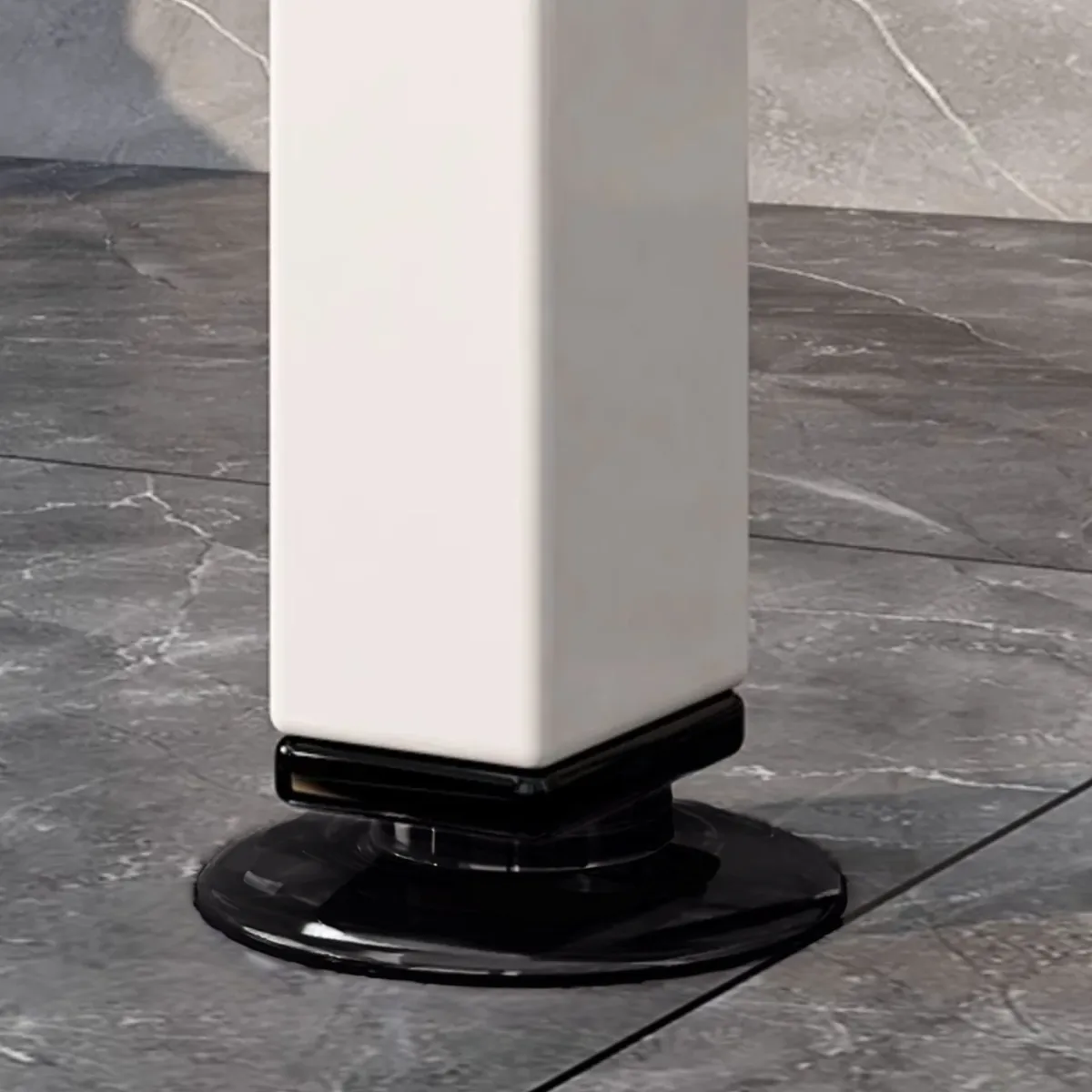 SANTU HOME & DECO - Mueble Organizador Para Lavandería 2 Niveles Blanco