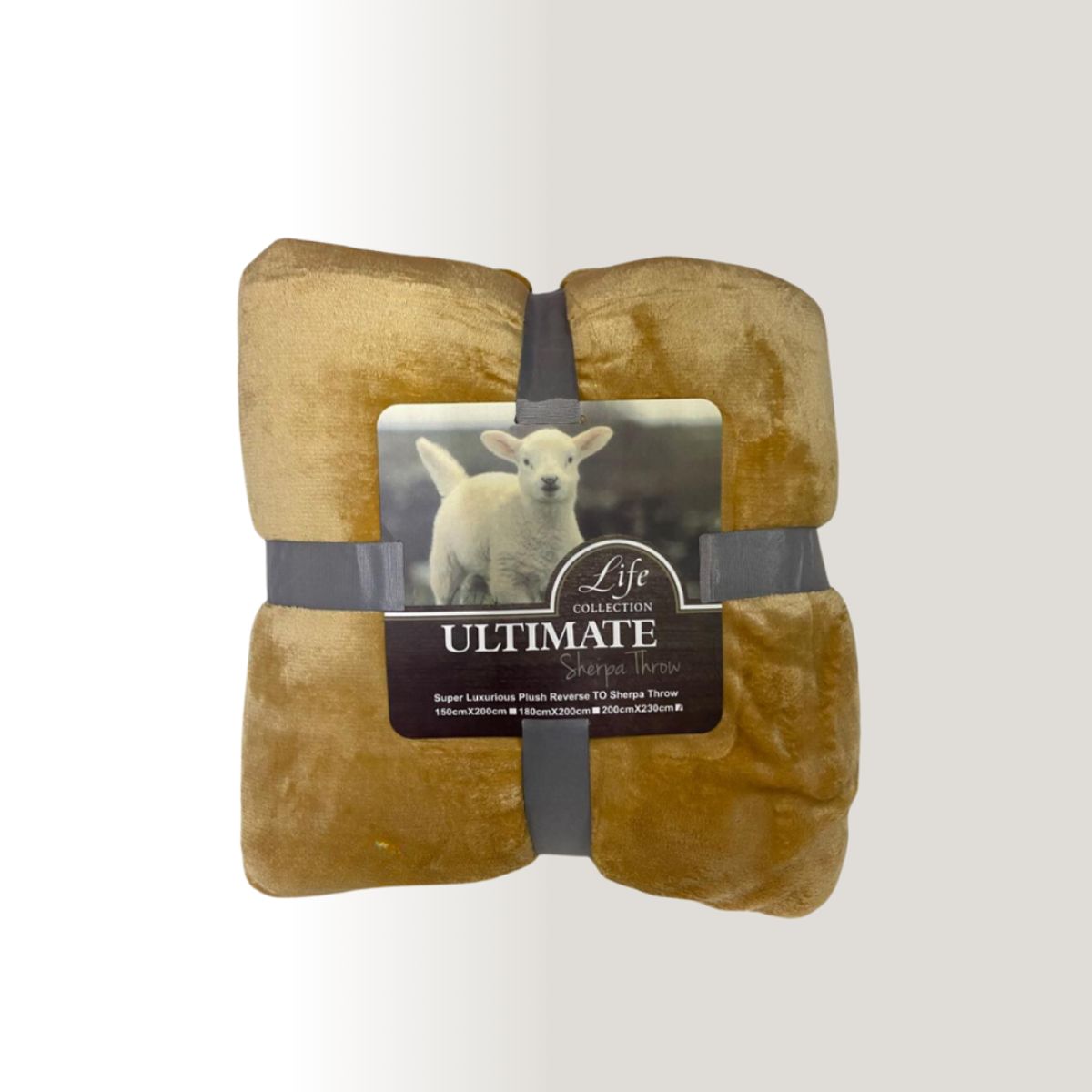 GENERICO - Frazada Manta Sherpa 2 Plazas Polar Térmica