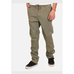 RUSTY - Pantalon Jogger Trou Chino Classic Verde Hombre