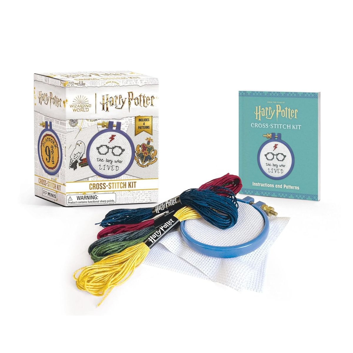 RUNNING PRESS - Figura Harry Potter Cross-Stitch Kit