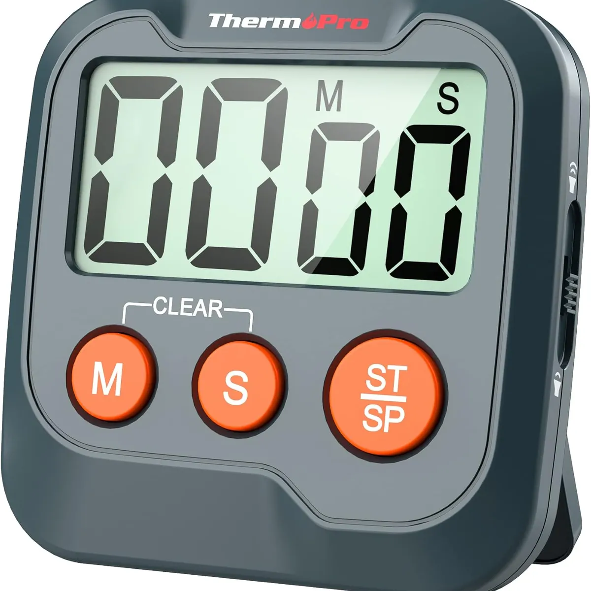 GENERICO - Temporizador Cronometro Digital Multiuso Thermopro TM03 Con Iman