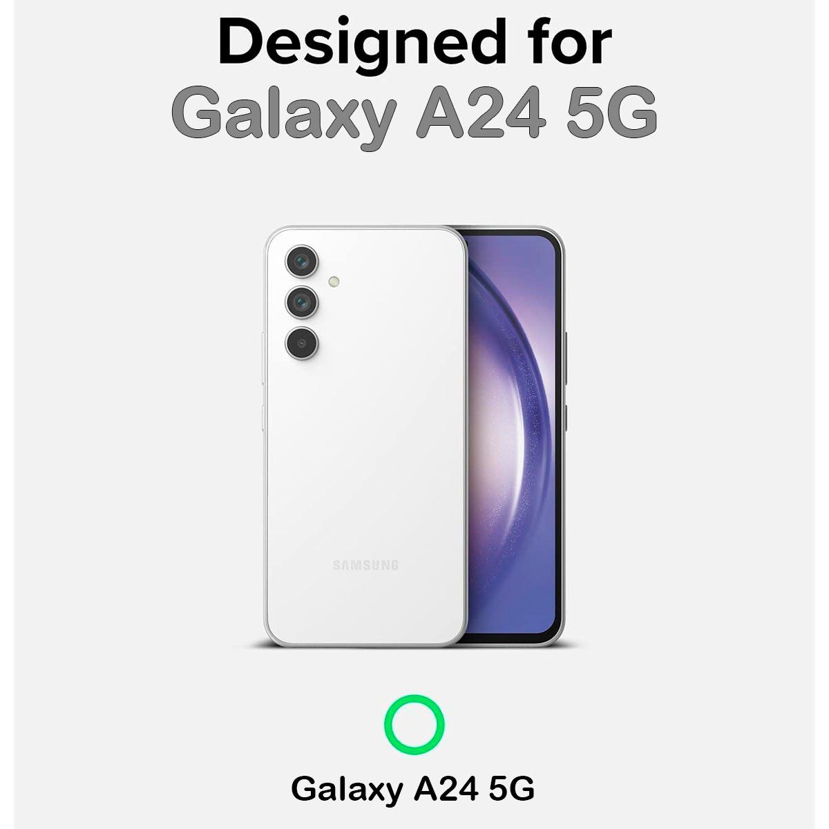 JOIGO - Carcasa Para Samsung A24 Goma Fucsia