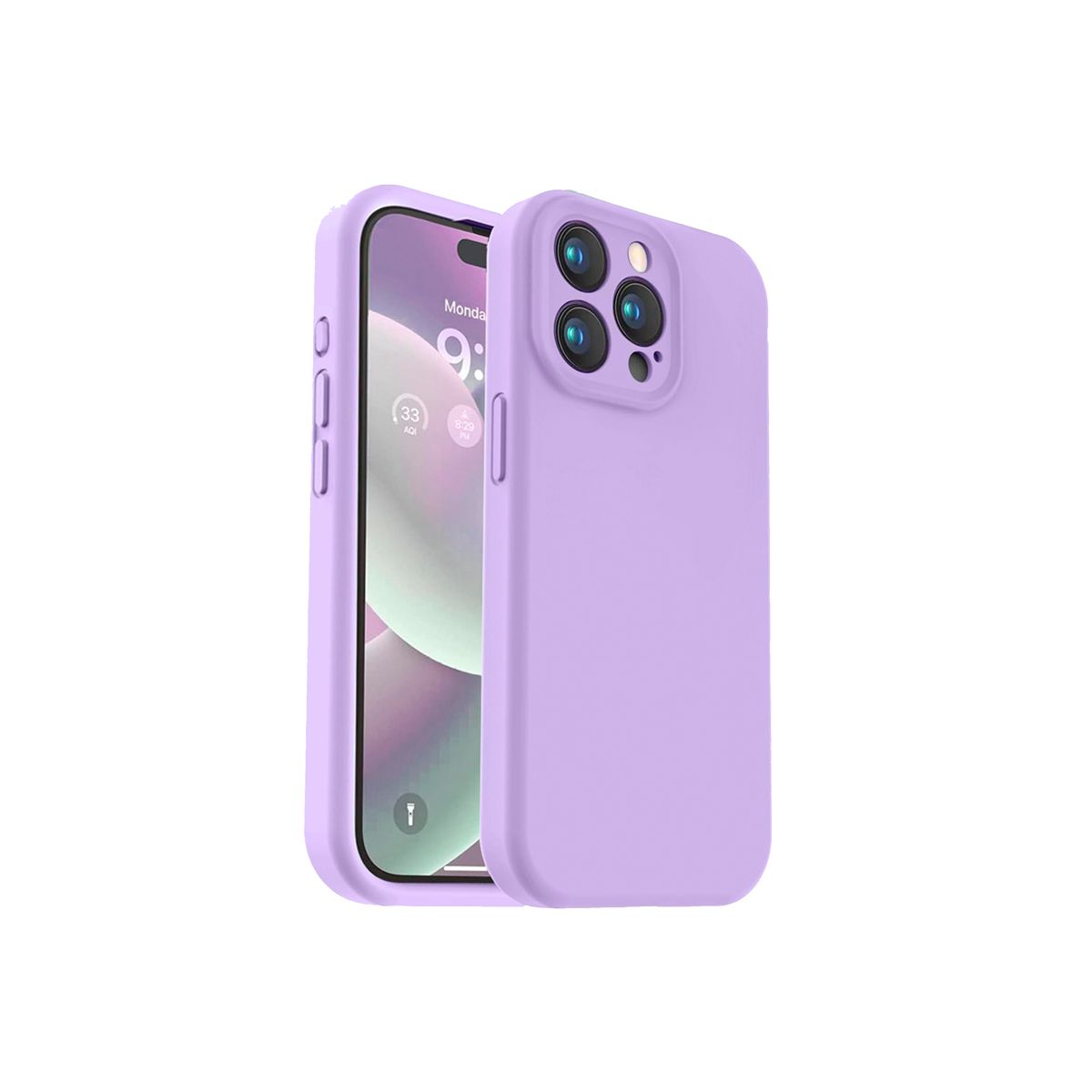 JOIGO - Carcasa Para iPhone 15 Pro Max Soft Lila