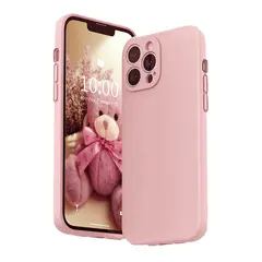 JOIGO - Carcasa Para iPhone 15 Pro Max Soft Rosado