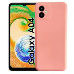JOICO - Carcasa Para Samsung A04 Goma Rosa