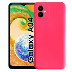 JOICO - Carcasa Para Samsung A04 Goma Fucsia